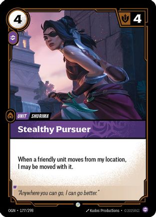 (177/298) Stealthy Pursuer - Origins Foil