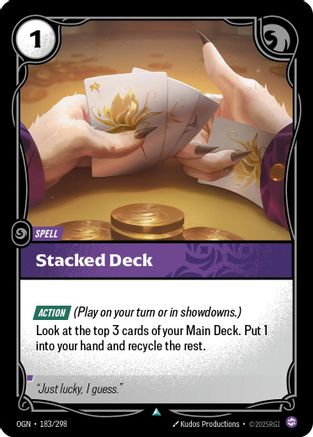 (183/298) Stacked Deck - Origins