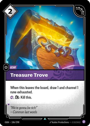 (186/298) Treasure Trove - Origins Foil