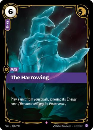 (198/298) The Harrowing - Origins Foil