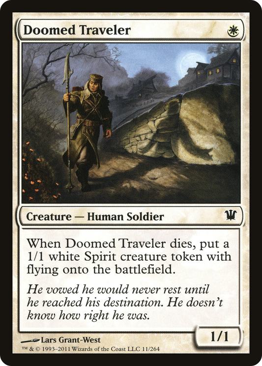 Doomed Traveler (ISD-011) - Innistrad