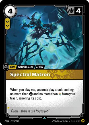 (226/298) Spectral Matron - Origins