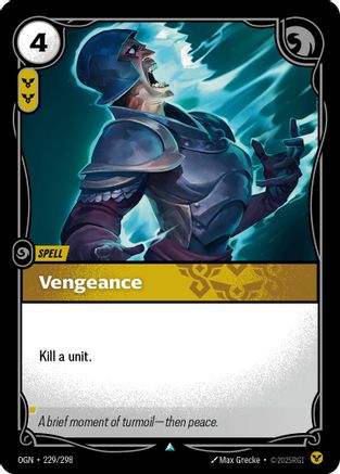 (229/298) Vengeance - Origins Foil