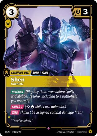 (241/298) Shen - Kinkou - Origins Foil