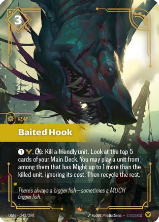 (242/298) Baited Hook - Origins Foil