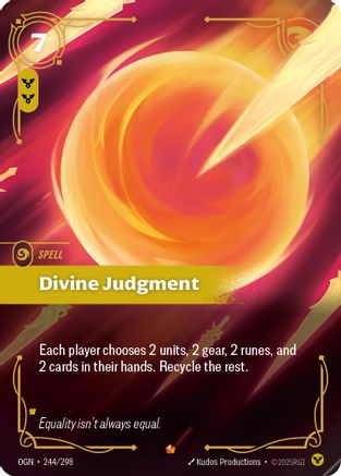 (244/298) Divine Judgment - Origins Foil