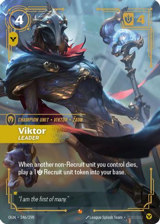 (246/298) Viktor - Leader - Origins Foil