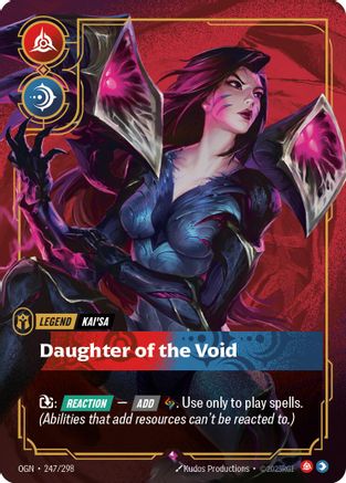 (247/298) Kai'Sa - Daughter of the Void - Origins Foil