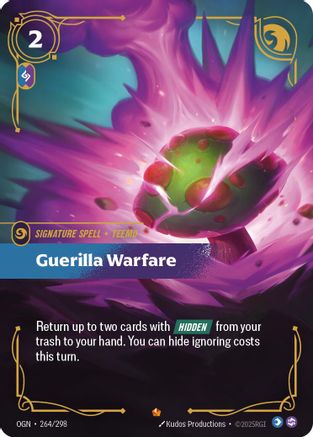 (264/298) Guerilla Warfare - Origins Foil