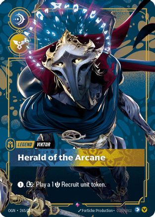 (265/298) Viktor - Herald of the Arcane - Origins Foil
