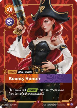 (267/298) Miss Fortune - Bounty Hunter - Origins Foil