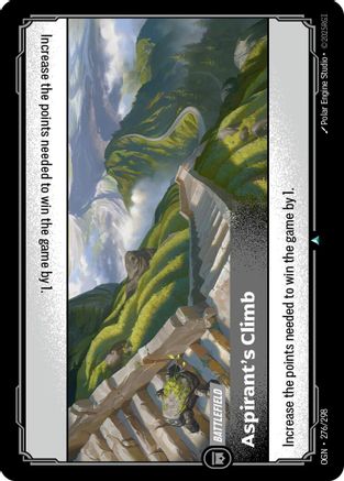 (276/298) Aspirant's Climb - Origins Foil