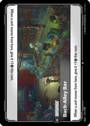 (277/298) Back-Alley Bar - Origins Foil