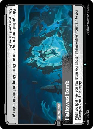 (281/298) Hallowed Tomb - Origins Foil