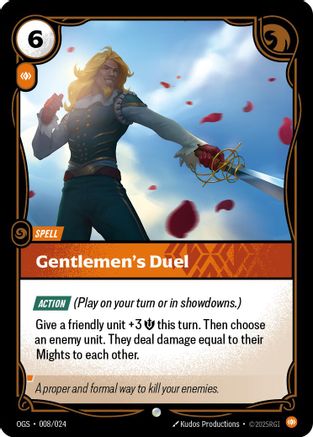 (008/024) Gentlemen's Duel - Origins Proving Grounds