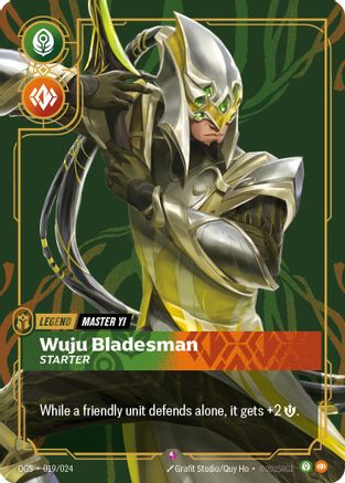 (019/024) Master Yi - Wuju Bladesman (Starter) - Origins Proving Grounds