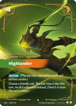 (020/024) Highlander - Origins Proving Grounds