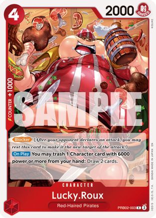 (PRB02-003) Lucky.Roux - Premium Booster -The Best- Vol. 2 Foil