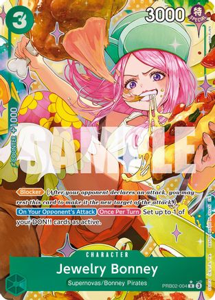 (PRB02-004) Jewelry Bonney (Alternate Art) - Premium Booster -The Best- Vol. 2 Foil