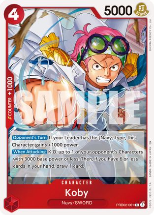 (PRB02-001) Koby - Premium Booster -The Best- Vol. 2 Foil