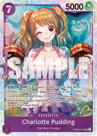 (PRB02-010) Charlotte Pudding - Premium Booster -The Best- Vol. 2 Foil