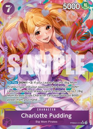 (PRB02-010) Charlotte Pudding (Alternate Art) - Premium Booster -The Best- Vol. 2 Foil