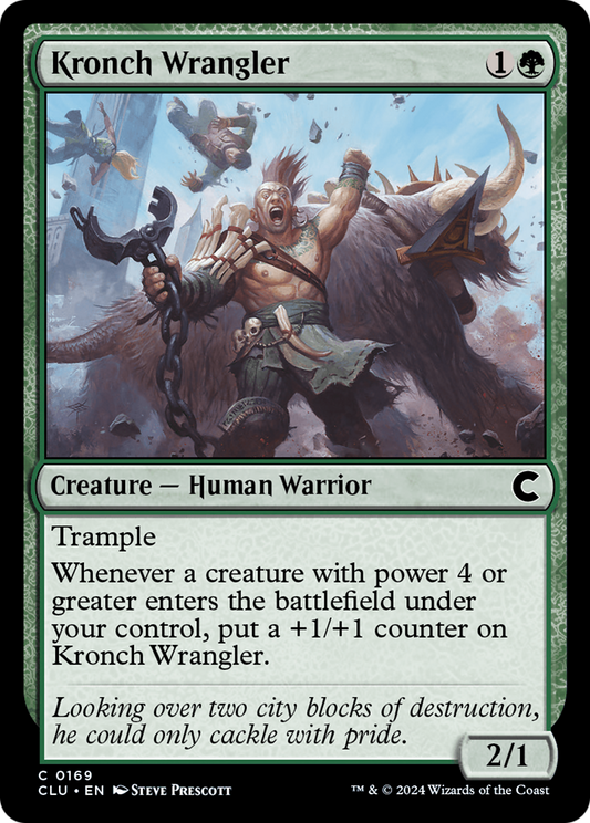 Kronch Wrangler (CLU-169) - Ravnica: Clue Edition