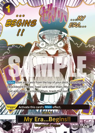(OP09-096) My Era...Begins!! (Alternate Art) - Premium Booster -The Best- Vol. 2 Foil