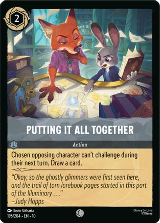 (196/204)  Putting It All Together - Whispers in the Well  Cold Foil