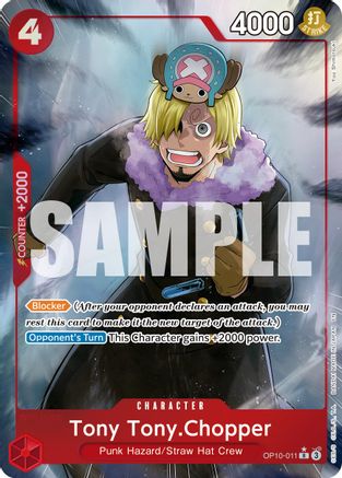 (OP10-011) Tony Tony.Chopper (Alternate Art) - Premium Booster -The Best- Vol. 2 Foil