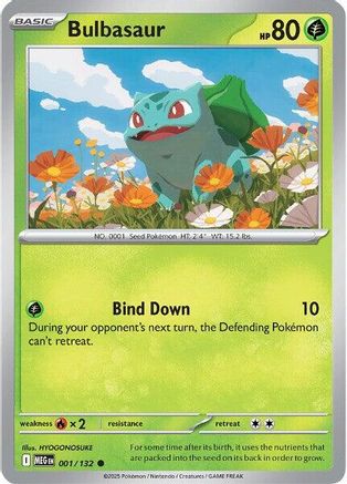Bulbasaur (1/132) - ME01 Mega Evolution  - Common