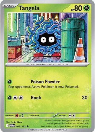 Tangela (6/132) - ME01 Mega Evolution  - Common