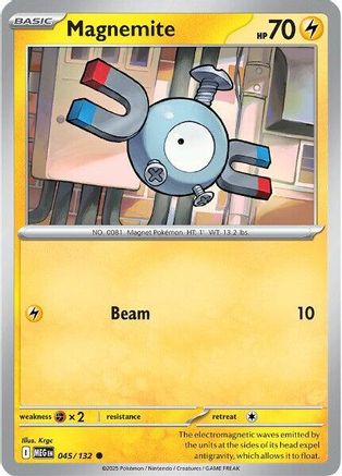 Magnemite (45/132) - ME01 Mega Evolution  - Common