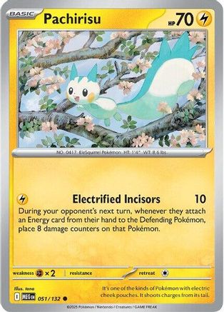 Pachirisu (51/132) - ME01 Mega Evolution  - Common