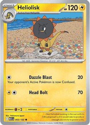Heliolisk (53/132) - ME01 Mega Evolution  - Common