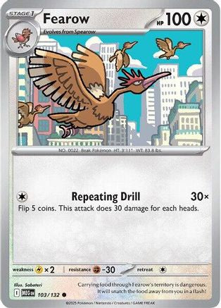 Fearow (103) - ME01 Mega Evolution  - Common