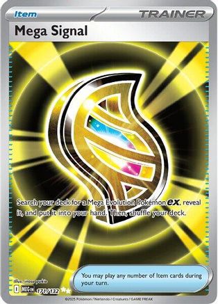 Mega Signal (171/132) - ME01 Mega Evolution Holofoil - Ultra Rare