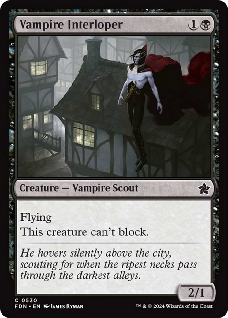 Vampire Interloper (FDN-530) - Foundations