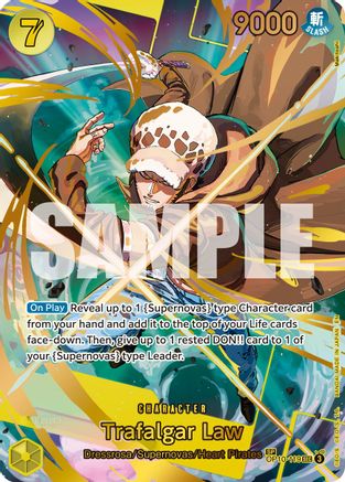 (OP10-119) Trafalgar Law - OP10-119 (SP) - Premium Booster -The Best- Vol. 2 Foil