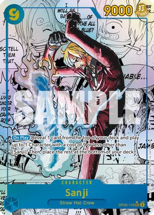 (OP06-119) Sanji (Manga) - Premium Booster -The Best- Vol. 2 Foil