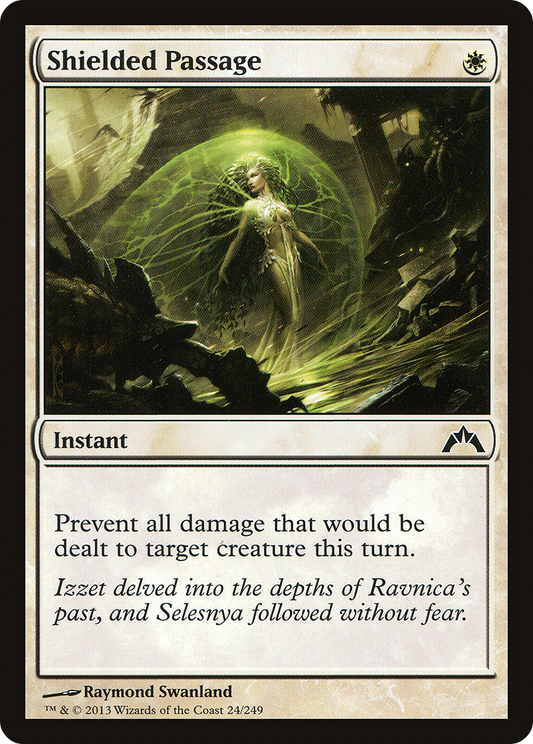 Shielded Passage (GTC-024) - Gatecrash Foil