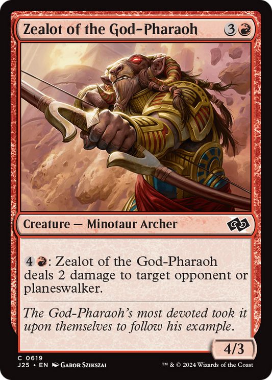 Zealot of the God-Pharaoh (J25-619) - Foundations Jumpstart