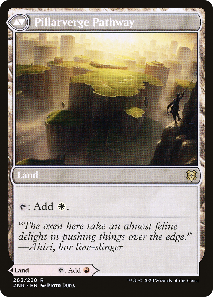 Needleverge Pathway // Pillarverge Pathway (ZNR-263) - Zendikar Rising