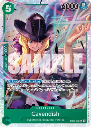 (EB01-012) Cavendish - EB01-012 (Reprint) - Premium Booster -The Best- Vol. 2 - Foil