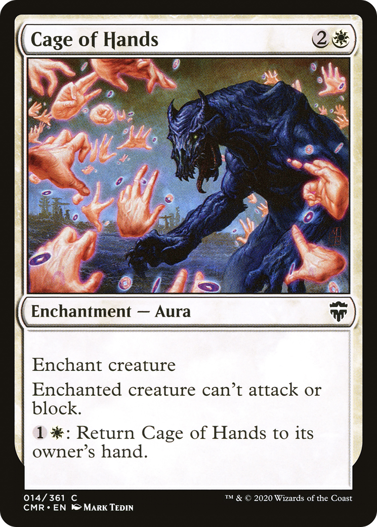 Cage of Hands (CMR-014) - Commander Legends Foil