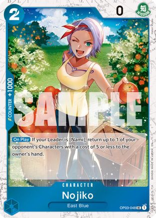 (OP03-048) Nojiko (Pirate Foil) - Premium Booster -The Best- Vol. 2 Foil
