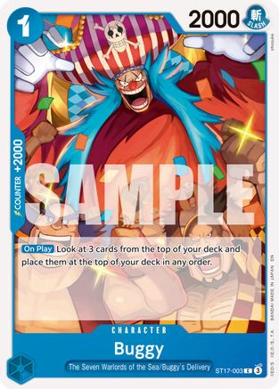 (ST17-003) Buggy - ST17-003 (Reprint) - Premium Booster -The Best- Vol. 2 - Normal