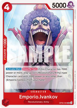 (OP05-004) Emporio.Ivankov (Reprint) - Premium Booster -The Best- Vol. 2 - Normal