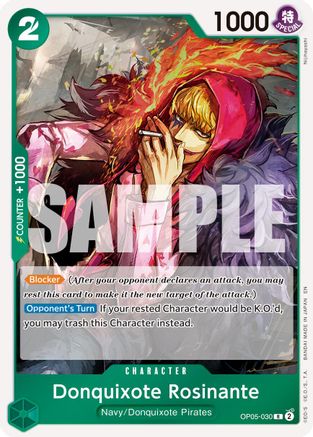 (OP05-030) Donquixote Rosinante (Reprint) - Premium Booster -The Best- Vol. 2 - Foil