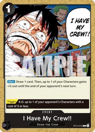 (ST14-016) I Have My Crew!! (Reprint) - Premium Booster -The Best- Vol. 2 - Normal